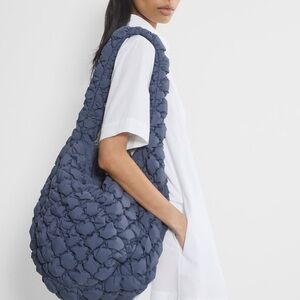 Aritzia vintage navy Babaton Curator Bigger Bag